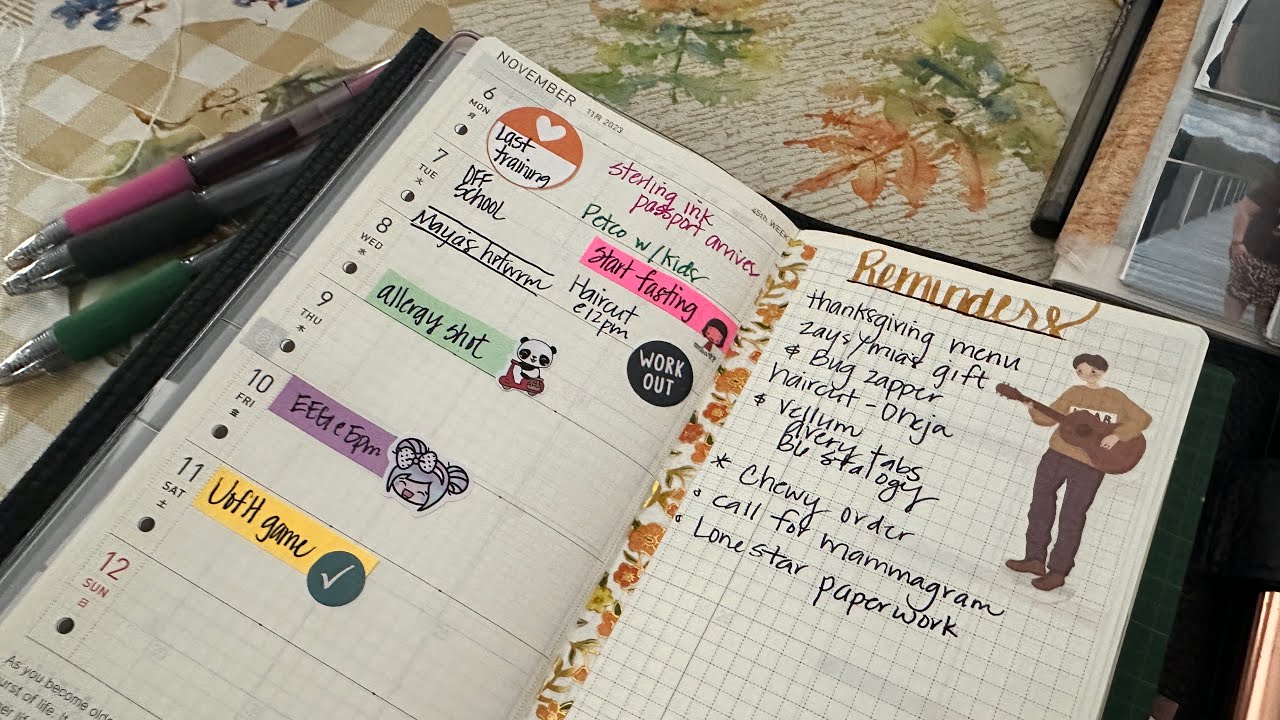 2024 Standard Hobonichi Weeks Setup - Hacked to Start Early