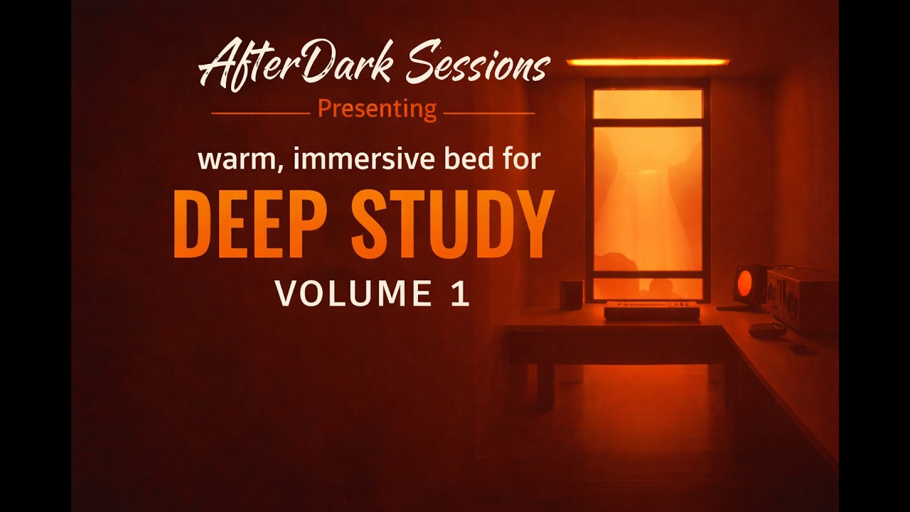 Warm Immersive Noise for Deep Study & Relaxation | AfterDark Sessions