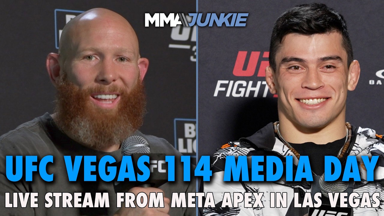 🔴 UFC Vegas 114: Emmett vs. Vallejos media day live stream