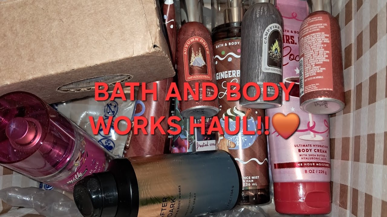 Bath and Body works Haul!❤️