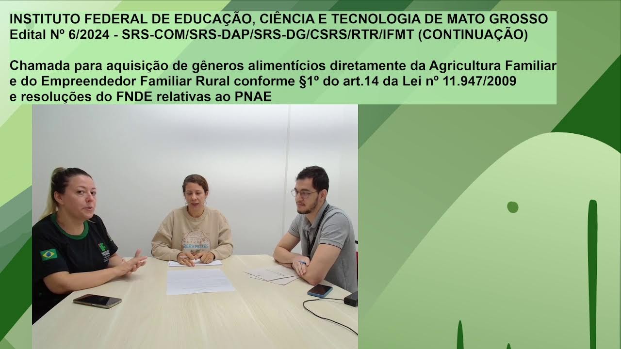 Edital Nº 6/2024 - CHAMADA PÚBLICA- ABERTURA DOS ARQUIVOS/ENVELOPES (CONTINUAÇÃO)