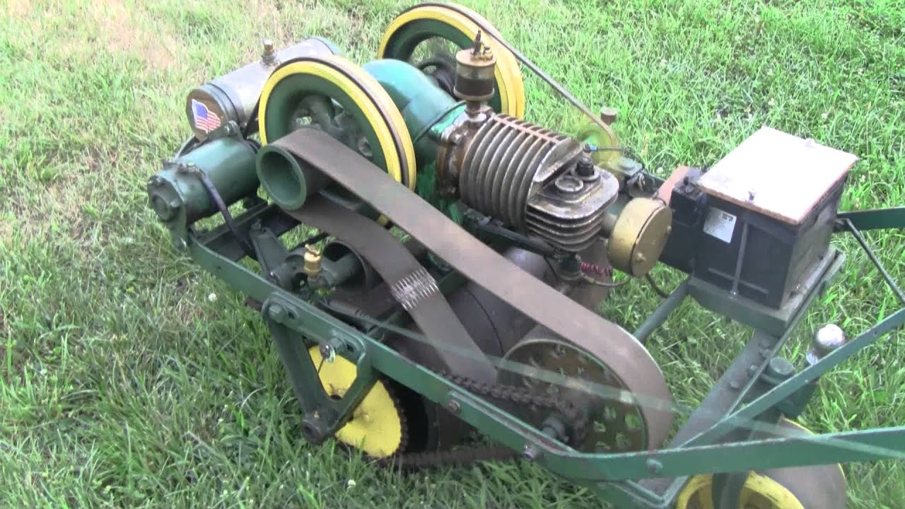 90 YEAR OLD MOWER STILL WORKS