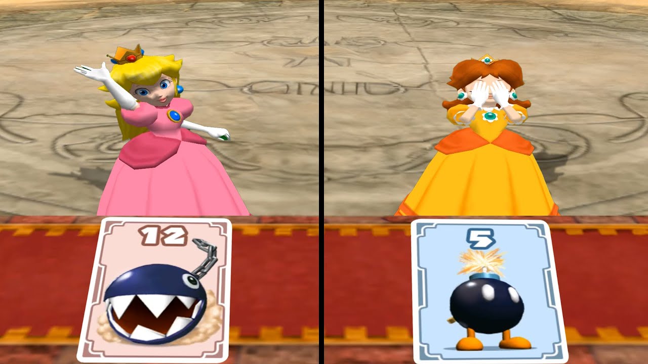 【マリオパーティシリーズ】すべての決闘ミニゲーム ピーチ姫 VS デイジー姫