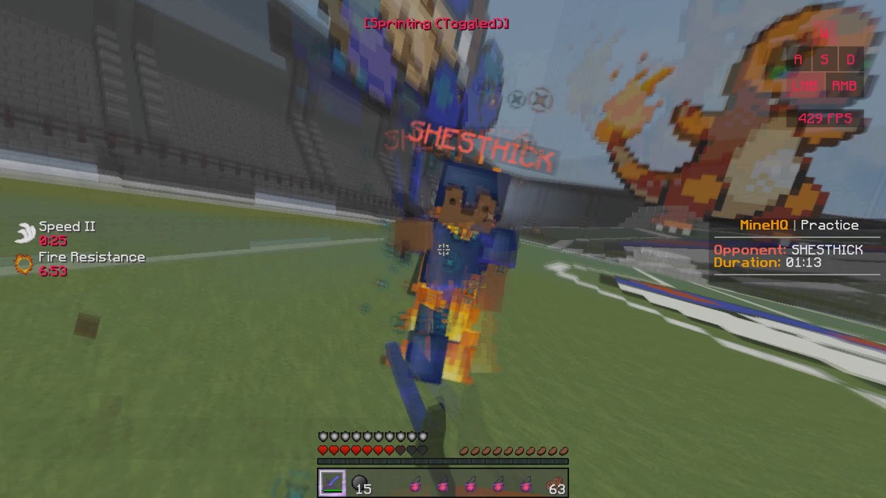 MINEHQ PRACTICE #1 + CHEATBREAKER