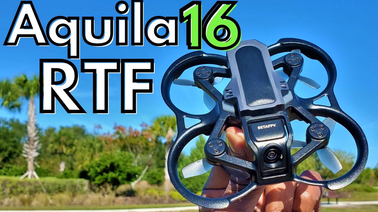 Aquila16 1st Flight | The Potential to be a Great Drone, except this..