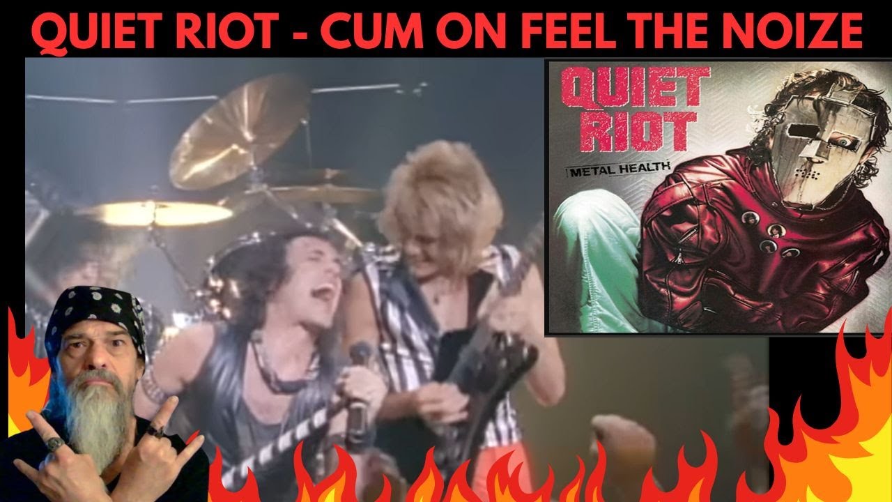 QUIET RIOT -Cum On Feel The Noize [REVISIT] This One Take Me Back! Metal Musician REACTION/BREAKDOWN