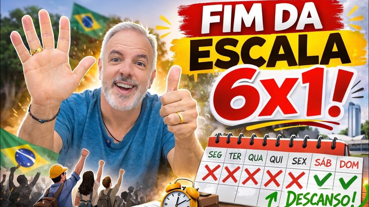 FIM DA ESCALA 6x1