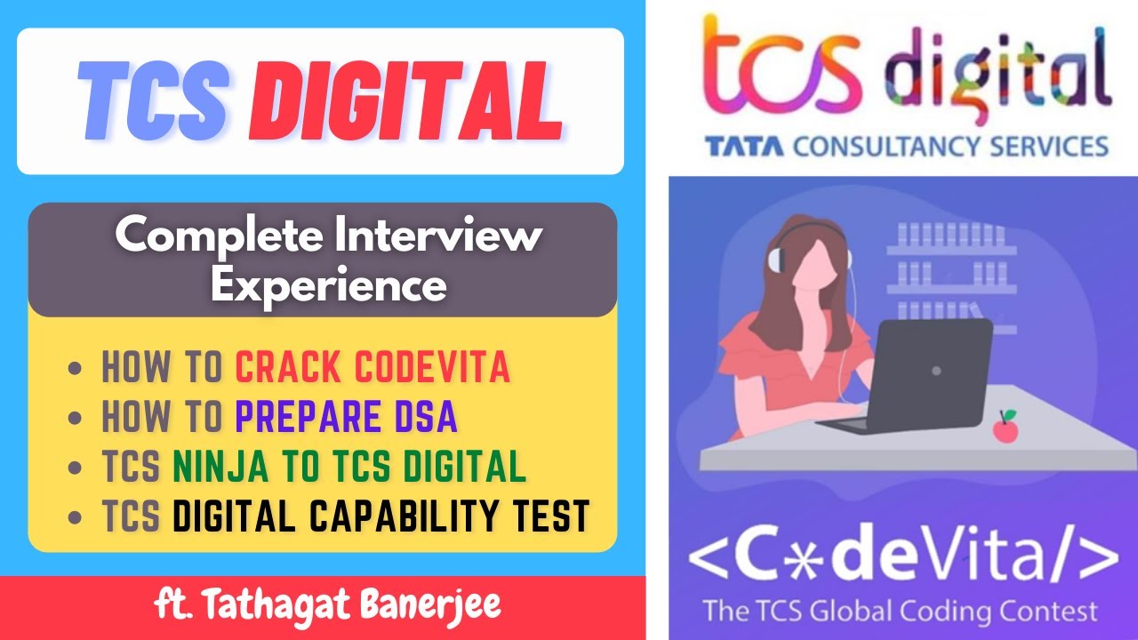TCS Interview Experience | CodeVita | TCS Ninja to Digital | TCS Digital Capability Test