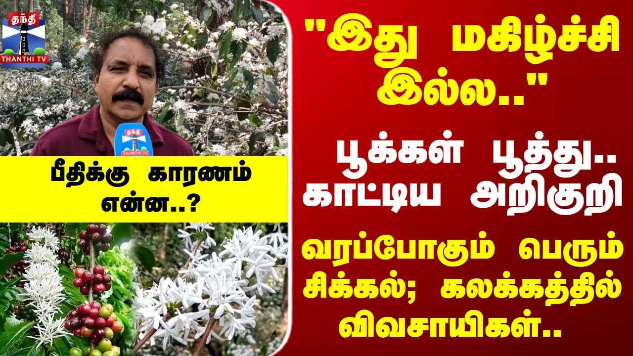 Flowers | Climate | பூக்கள் பூத்து காட்டிய அறிகுறி-வரப்போகும் பெரும் சிக்கல்; கலக்கத்தில் விவசாயிகள்