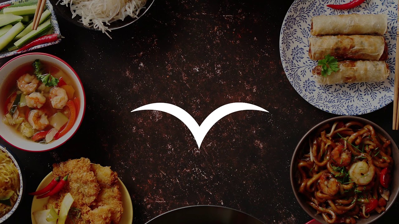 chinese food set asian style food concept 8X7B56U 1