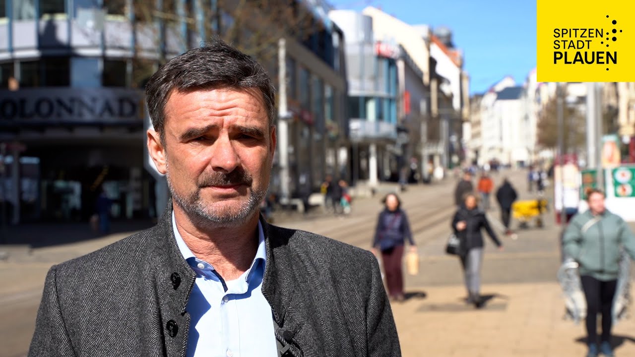 Große Pläne für Plauens Innenstadt - Bundesprogramm „Zukunftsfähige Innenstädte und Zentren“