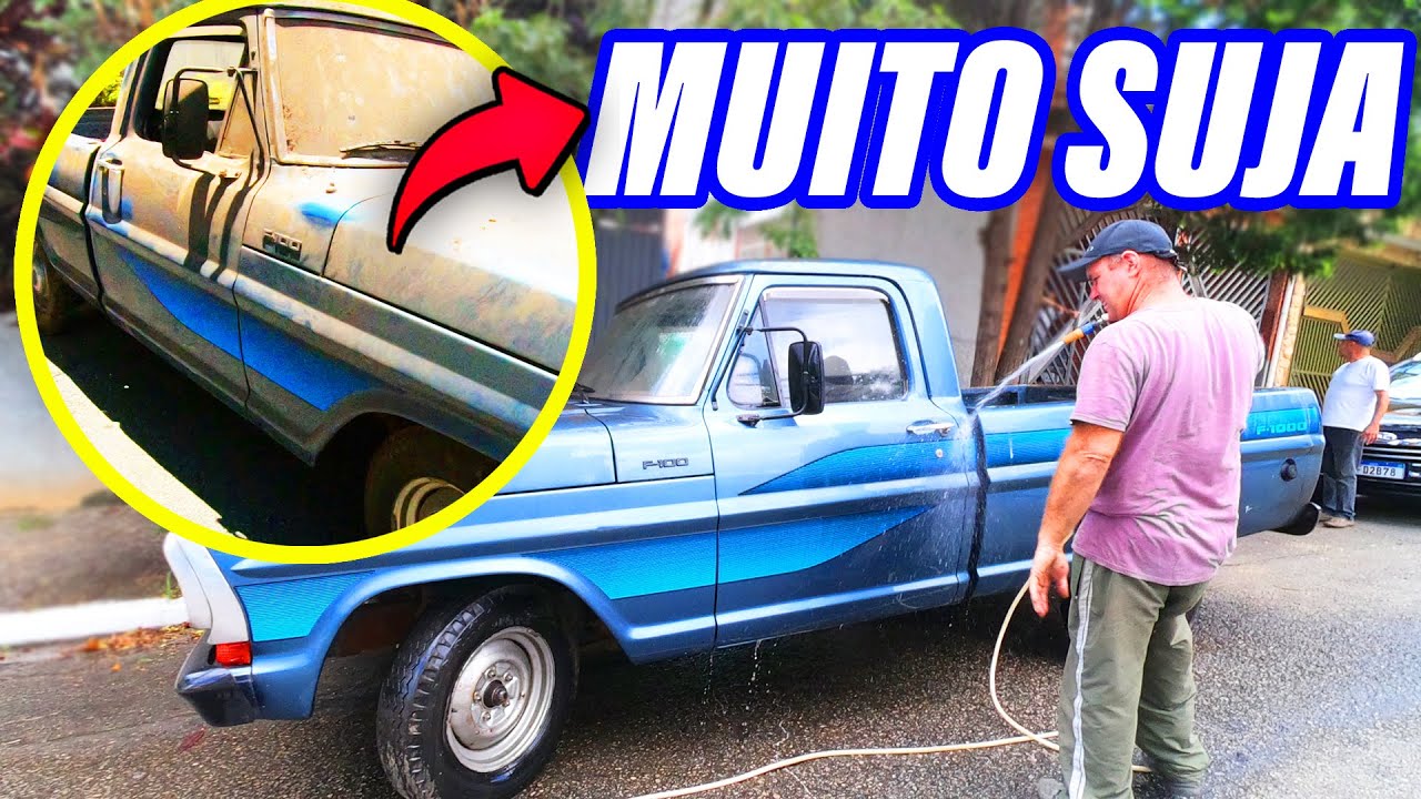 1 MILHÃO DE PESSOAS JÁ VIRAM ESTA FORD F100 RENASCER