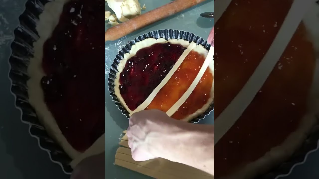 Crostata vegana, senza latte e senza uova. 