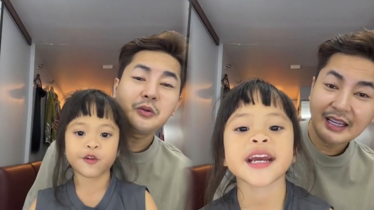 ร้องเพลงชาติให้พ่อบอยกับแม่แอนฟัง #ลูกของแอนบอย 
