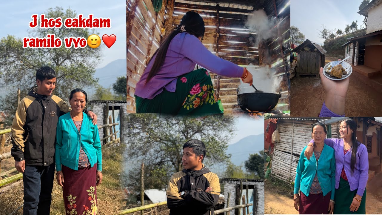 MAITA THULOMUMMY KO GHAR TIRA HAITA 😊RAMAILO VAYO
