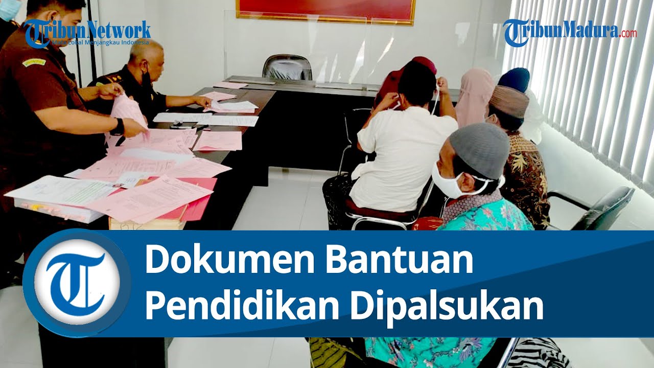 Catut Nama Lembaga Ponpes, 4 Orang Terdakwa Kasus Pemalsuan BOP Ditangkap Kejari Sumenep