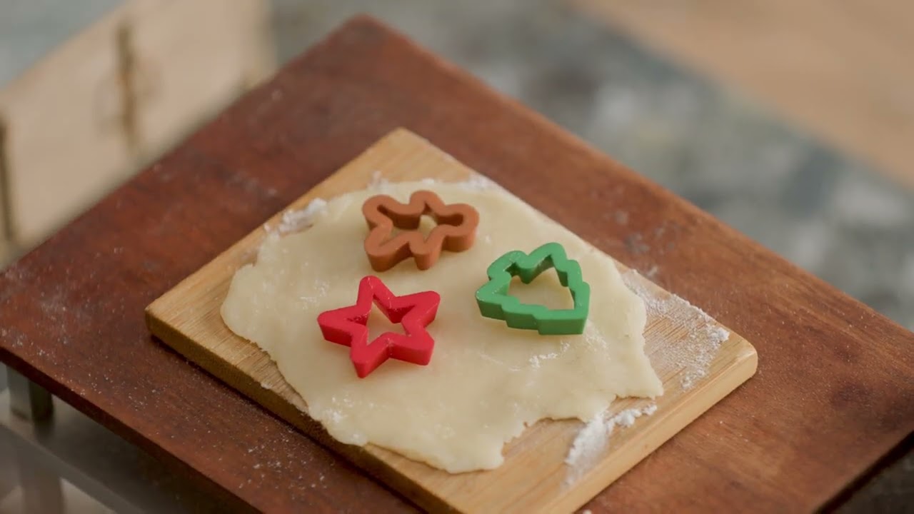 Santa's Holiday Sugar Cookies | Tiny Kitchen