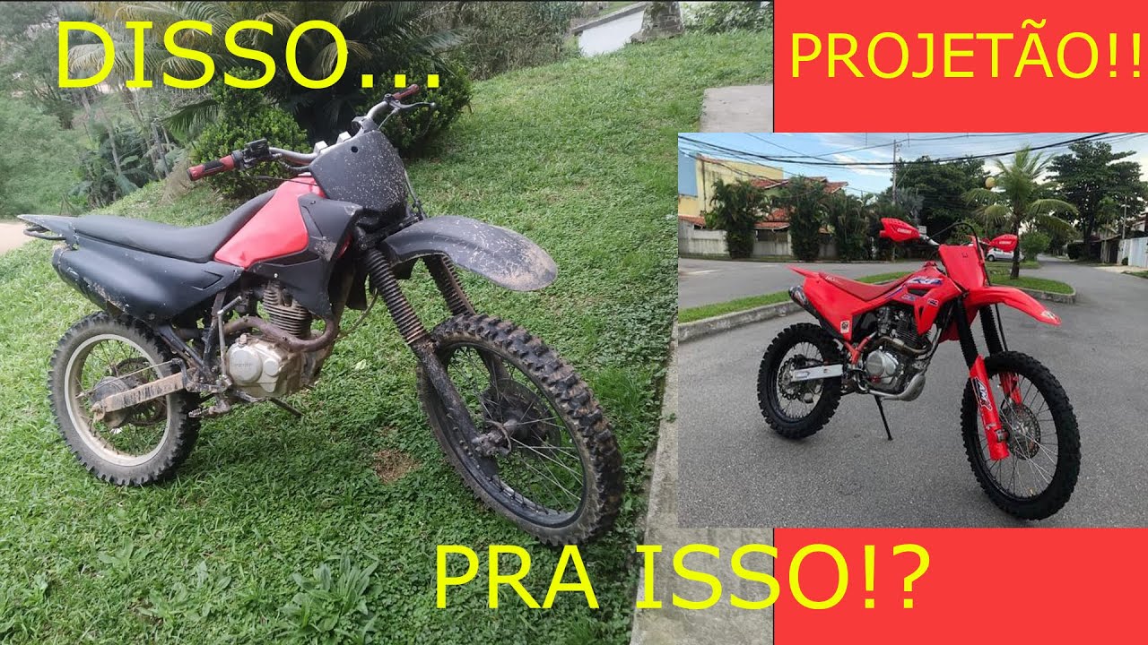 PROJETÃO XTZ 125 cc PRA TRILHA EP.01