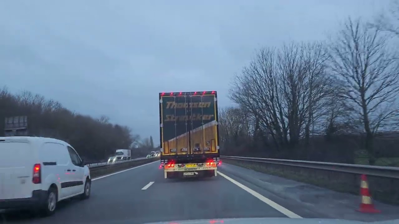 Autoroute A1 valenciennes الطريق السيار شمال فرنسا 