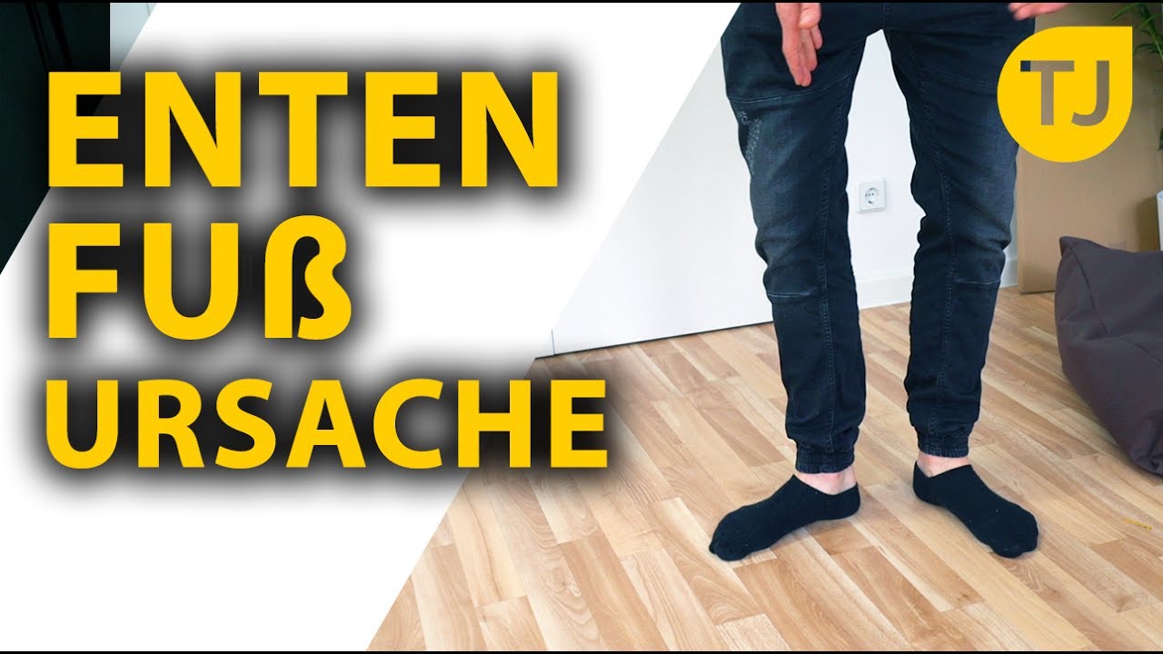 ENTENFUß UND FLACHE FÜßE |  neu Ausrichten und Ursachen
