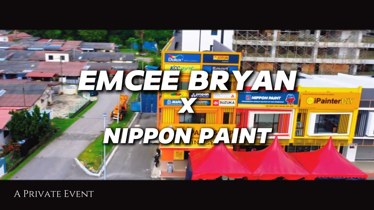 International Malaysia Emcee Bryan Corporate Event Hosting Reel 2025 Nippon Paint Grand Opening