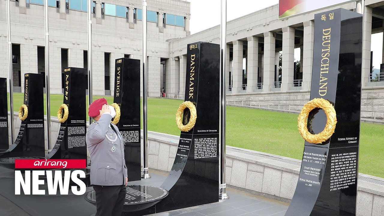 New Korean War Memorial monument commemorates Germany's medical support