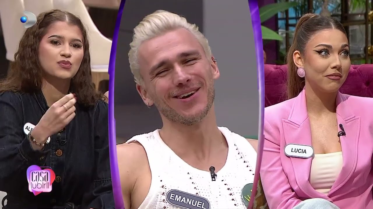 Casa Iubirii - Alexandra a observat ca Emanuel e atras de Lucia: ,,E tiparul lui, dar problema e...