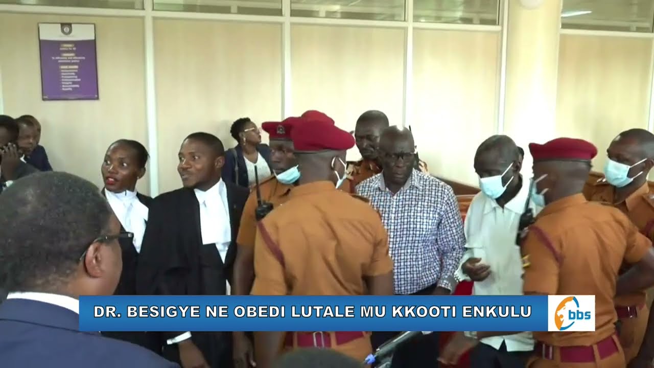 Dr. Besigye ne Hajji Lutale bazziddwayo mu kkomera e Luzira