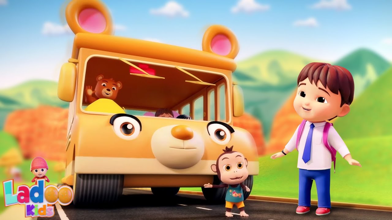 Bhalu Ki Bus Chale Round Round, भालू की बस चले राउंड राउंड, Hindi Kids Rhymes