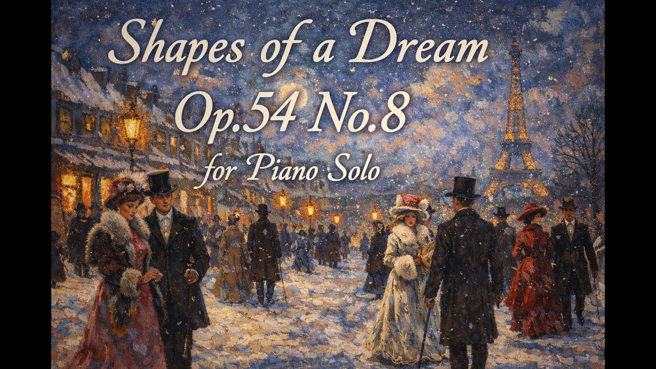 Shapes of a Dream Op. 54 No.8 for Piano Solo - Toru Yaskawa