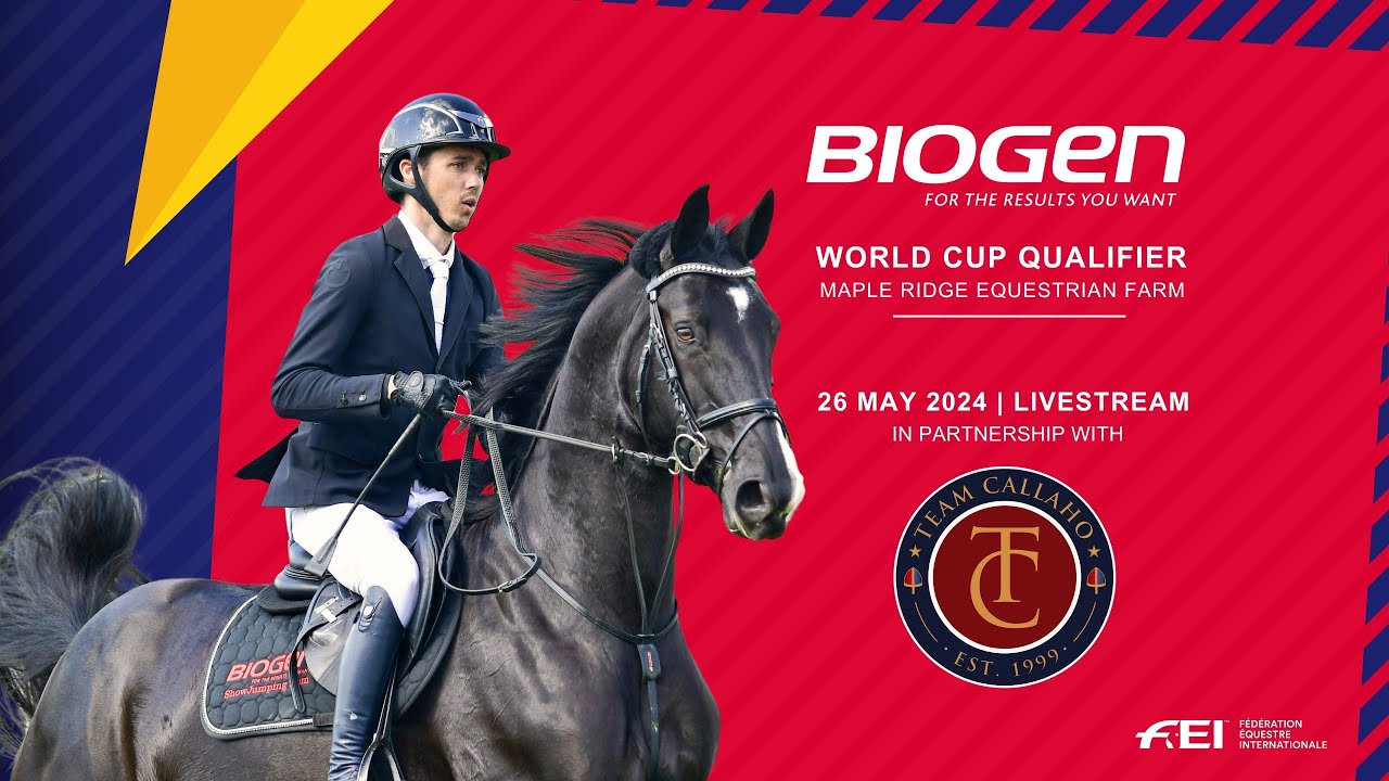 Biogen World Cup Qualifier, Maple Ridge Equestrian, Sunday, 26 May 2024.