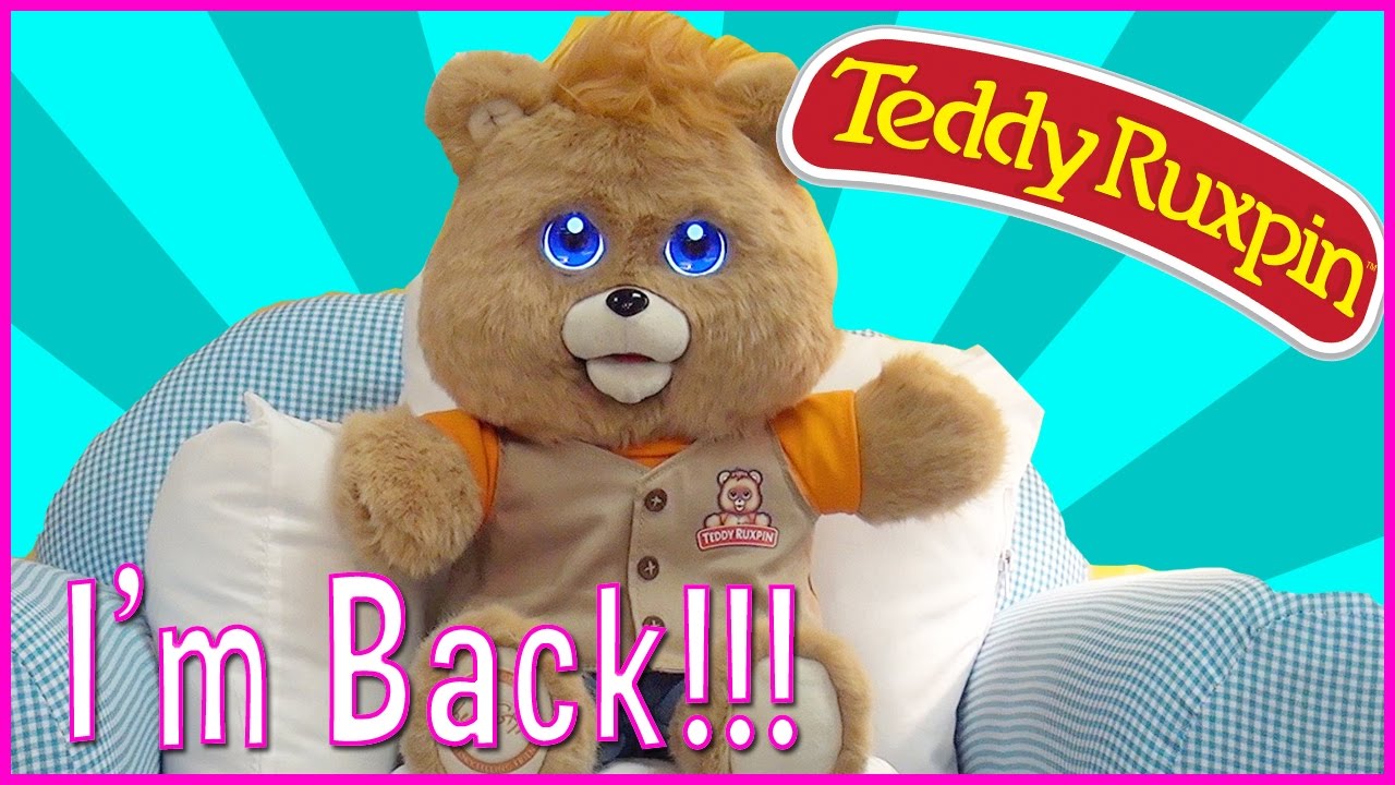 TOY FREAKS REJOICE! TEDDY RUXPIN IS BACK! SURPRISE REVEAL