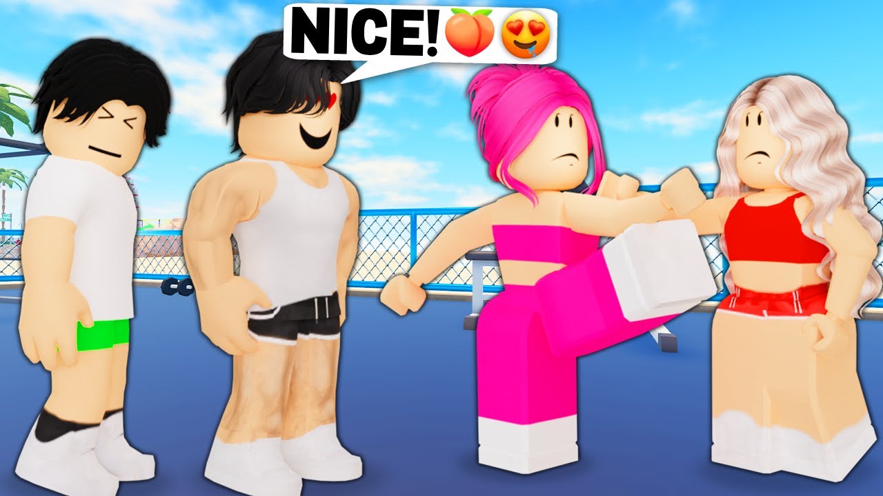 Мой брат влюблён в девушек из спортзала... (Roblox Snapchat)