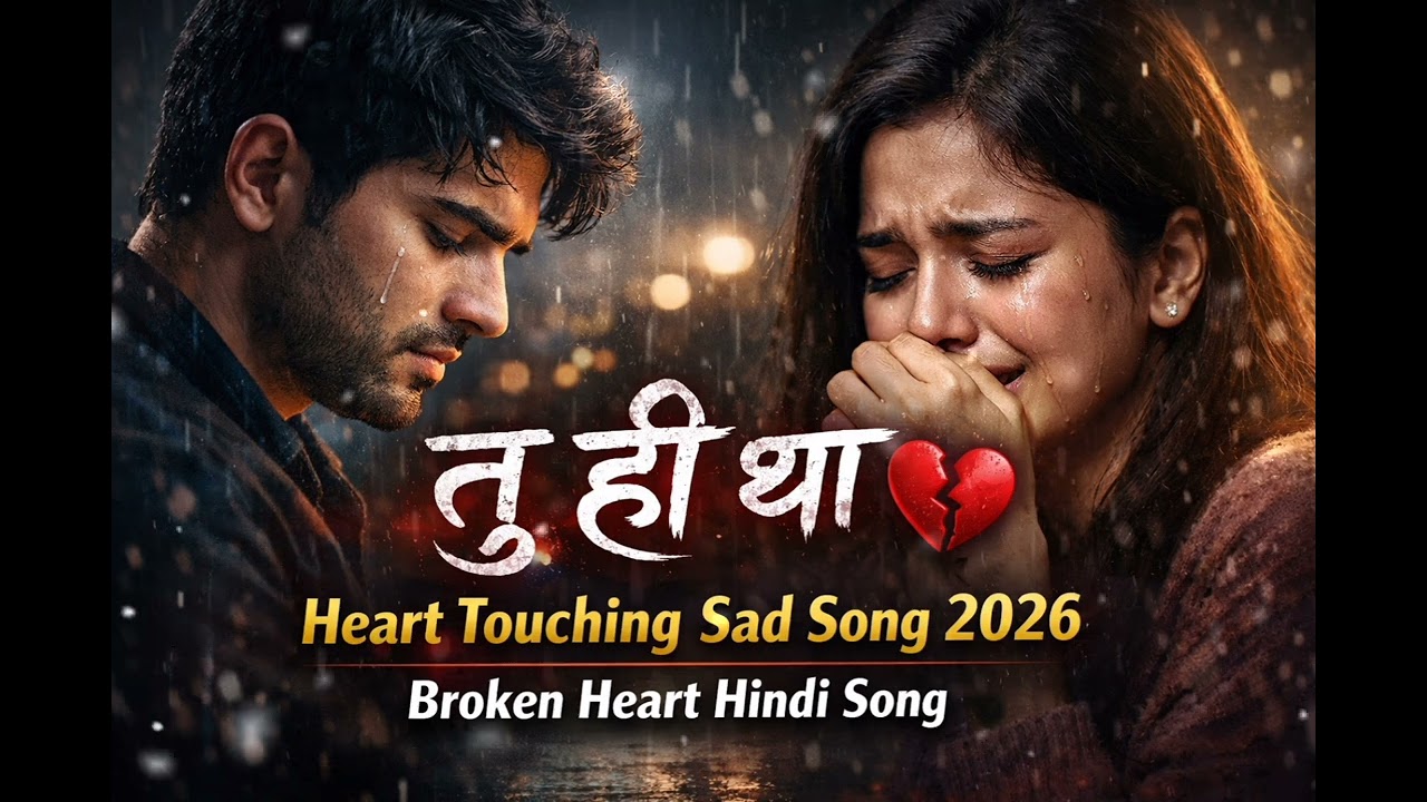 💔 तू ही था | Heart Touching Sad Song 2026 | Broken Heart Hindi Song | Emotional Love Song