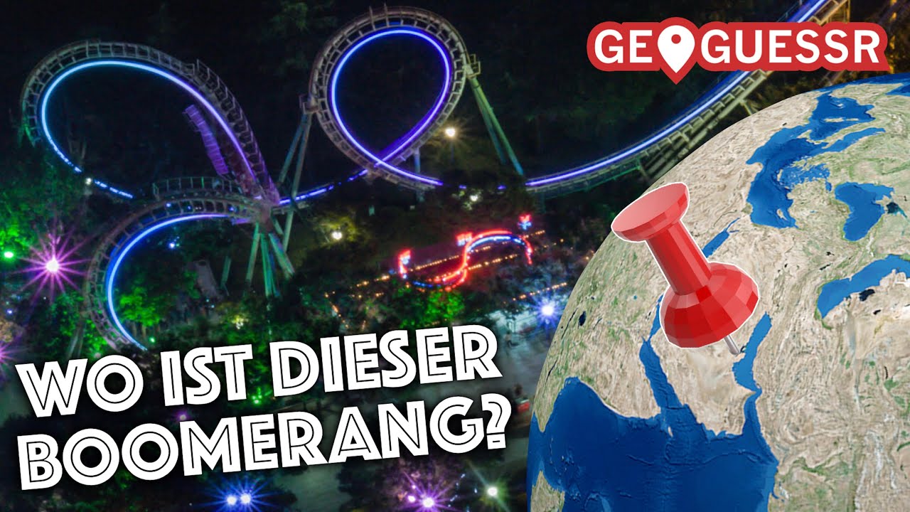 Wo ist dieser VEKOMA BOOMERANG? | GeoGuessr Freizeitpark-Edition