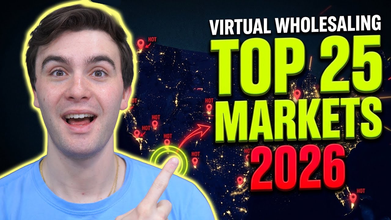 Top 25 Virtual Wholesaling Markets for 2026