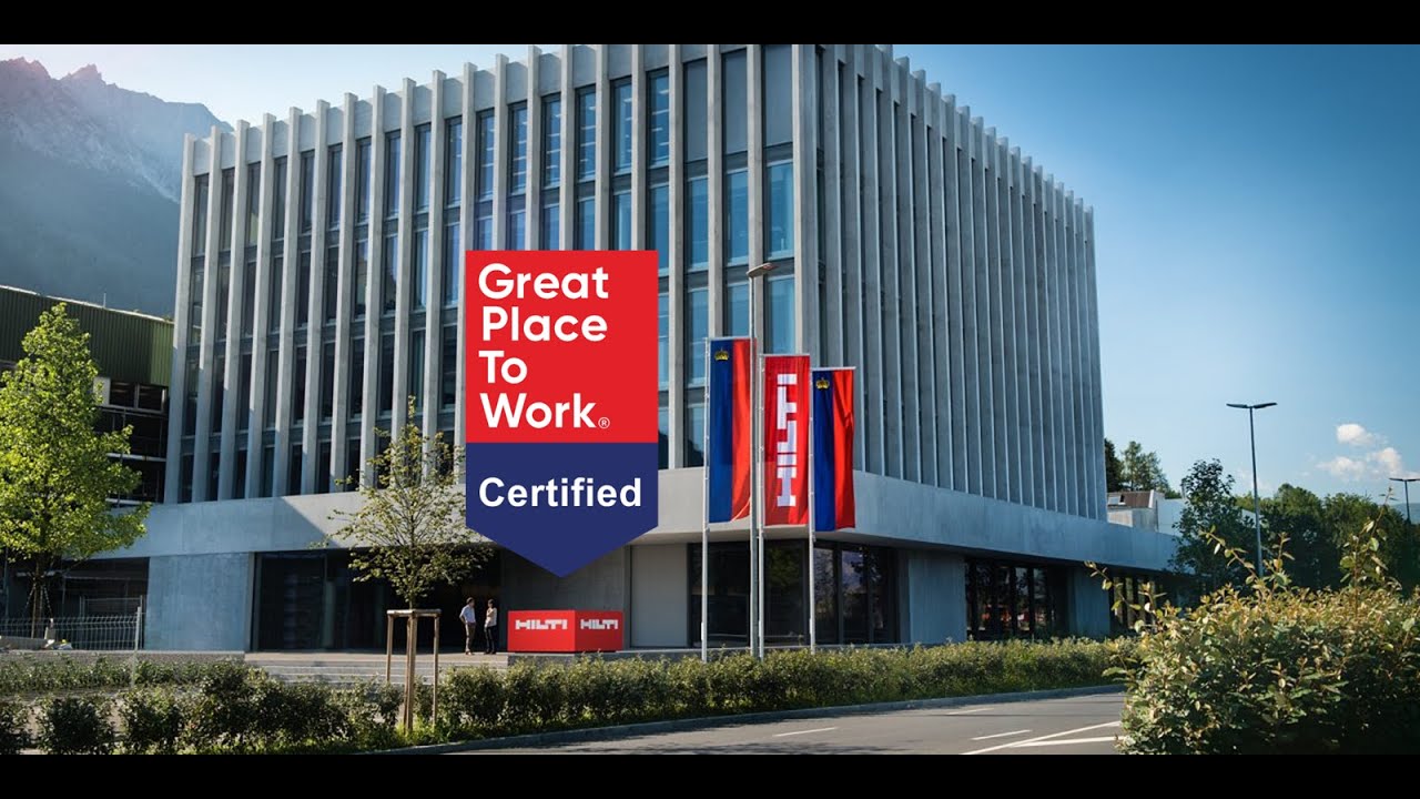 Hilti Great Place to Work 2024 Global Ranking