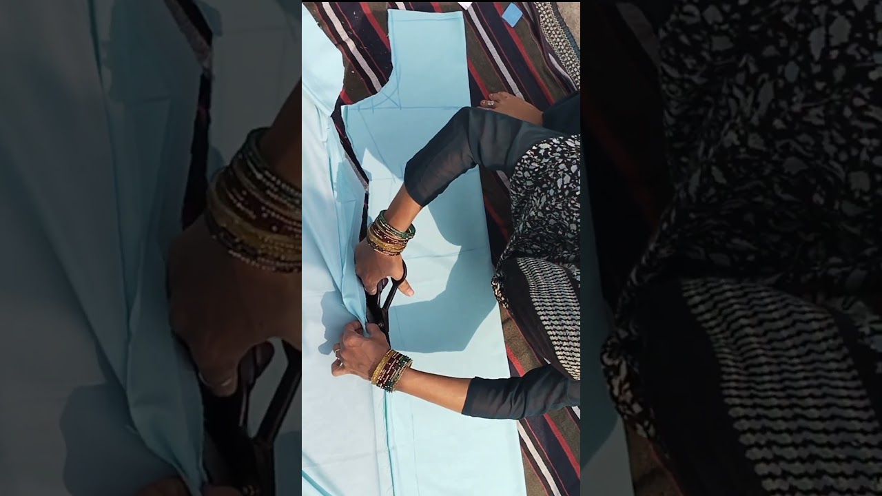 ​Simple Kurti Cutting Step by Step | Sabse Asaan Tarika ✂️