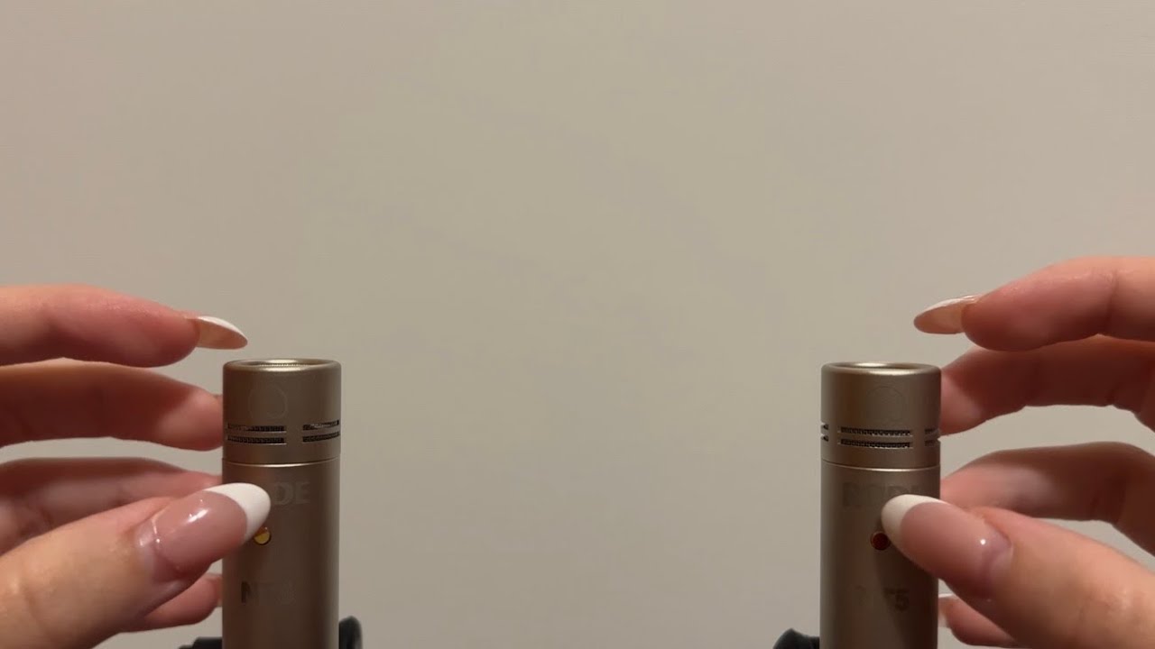 ASMR Rode NT5 Mic Body Scratching & Tapping with Nails 