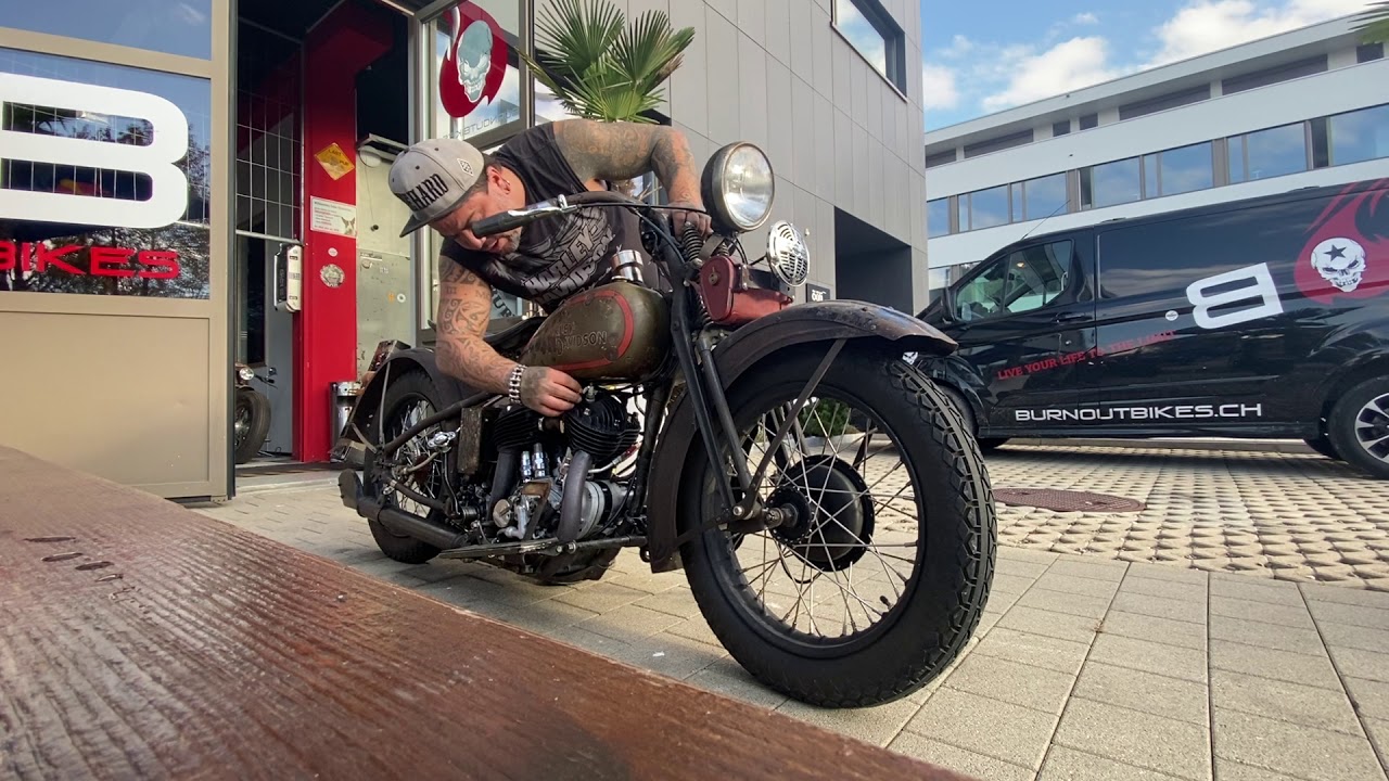FLAT N' ROLL 😎  HARLEY DAVIDSON VL FLATHEAD BIG TWIN 1931  1200ccm im Erstlack