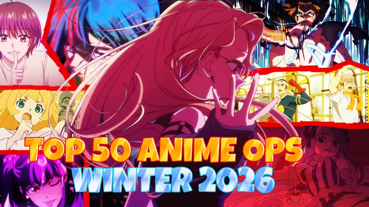 Top 50 Anime Openings of Winter 2026 (Group Rank)