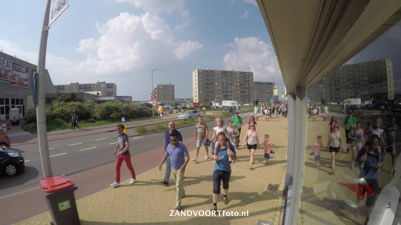 Naar huis na de Max Verstappen Familie Racedagen 4-5 juni 2016 Circuitpark Zandvoort