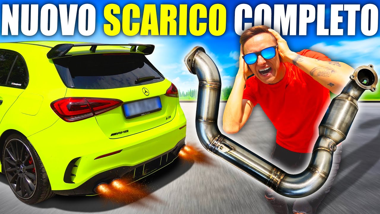 COSTRUIAMO e montiamo lo SCARICO della AMG