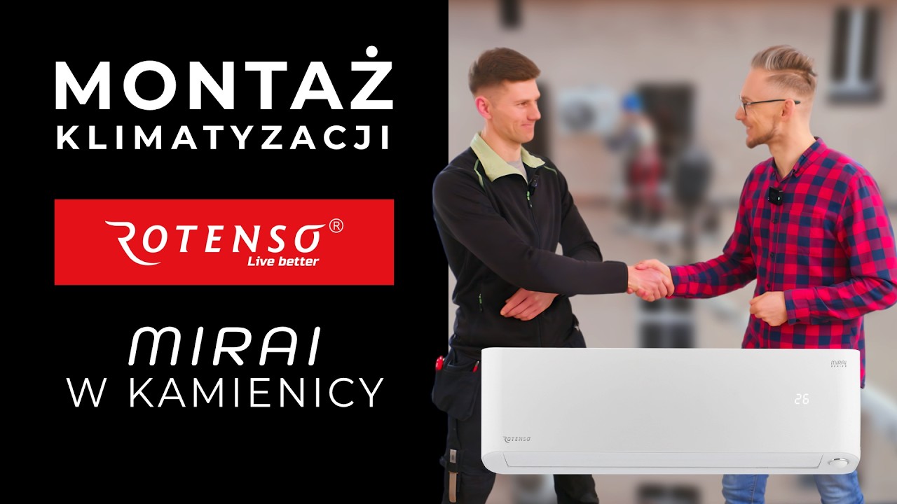 🛠️ MONTAŻ Rotenso MIRAI🔥Klimatyzacja na wysokości🪜