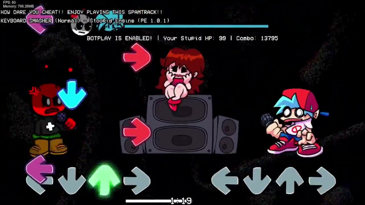 Keyboard Smasher (LOUD SO I TURNED DOWN VOLUME IN CAPCUT)