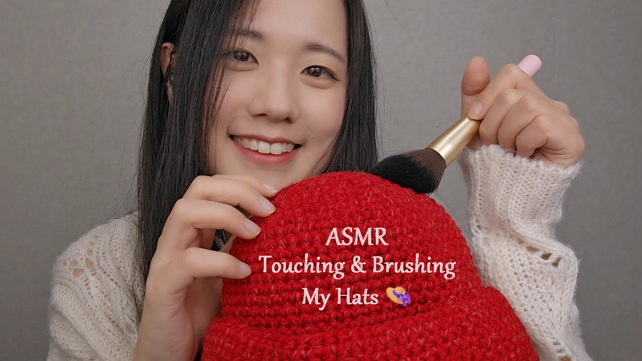 ASMR Whispering Korean & Sensitive Touching 👒Comforting You To Sleep, Brushing, Scratching (Eng Sub)