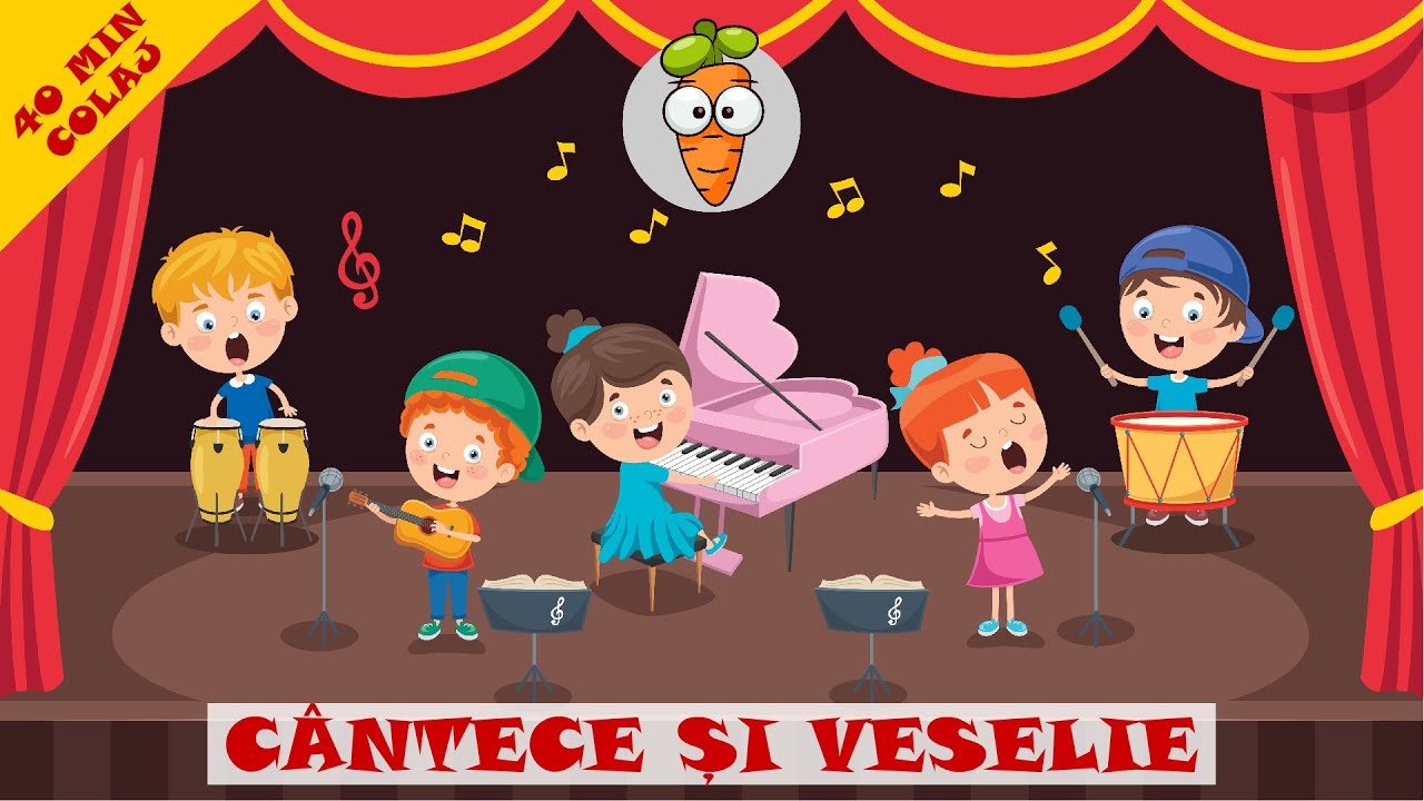 Cantece Si Veselie - 40 Minute Colaj Cântece Pentru Copii