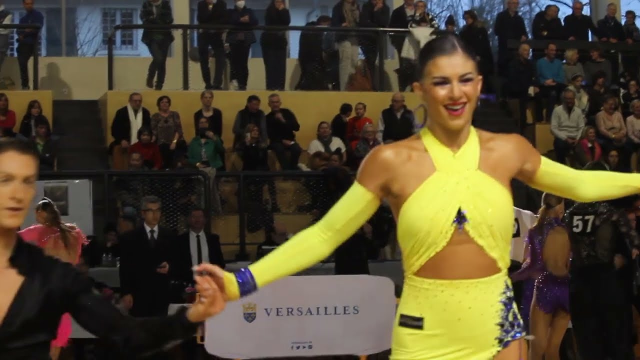 Maxime BOURGAULT / Emma COHEN - Coupe de France, Versailles 2023, Adultes Latine, (Jive)