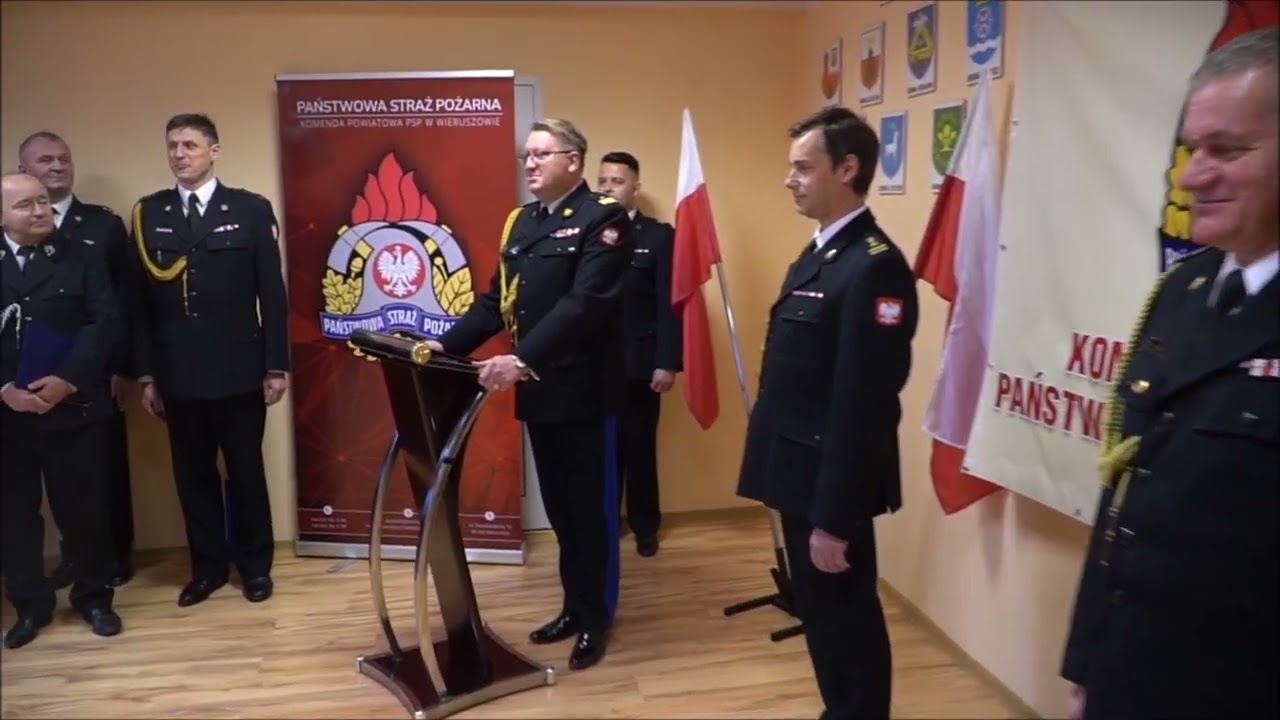 Zmiany w KP PSP w Wieruszowie. Nowy komendant oraz zastępca