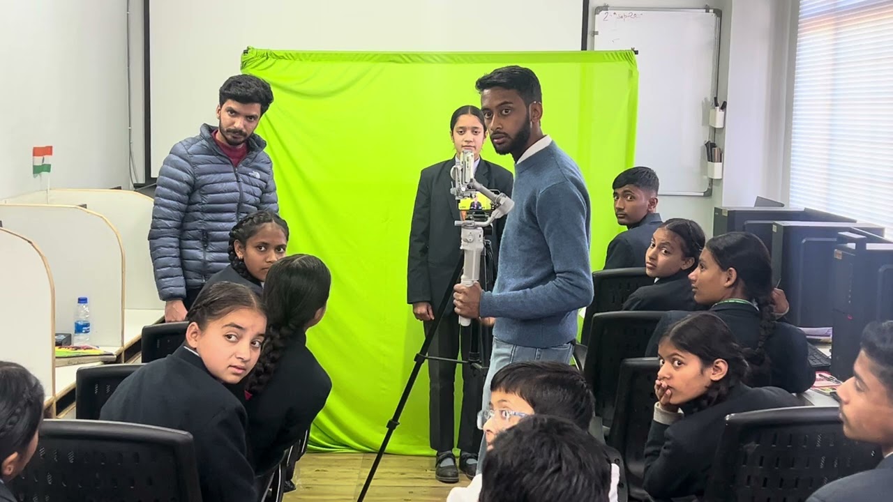 🎬💻 Green Screen Video Shooting & Editing | Practical Training by Gashwa Technologies 💻🎬